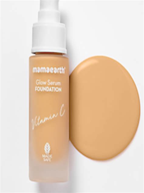 Buy Mamaearth Glow Serum Foundation With Vit C Turmeric For 12 Hour
