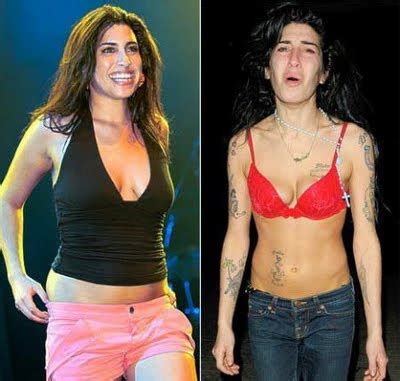 World S Information Amy Winehouse Antes E Depois Das Drogas Fotos