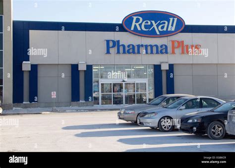 Rexall Pharma Plus Drug Store Pharmacy In Lindsay Ontario Canada Stock