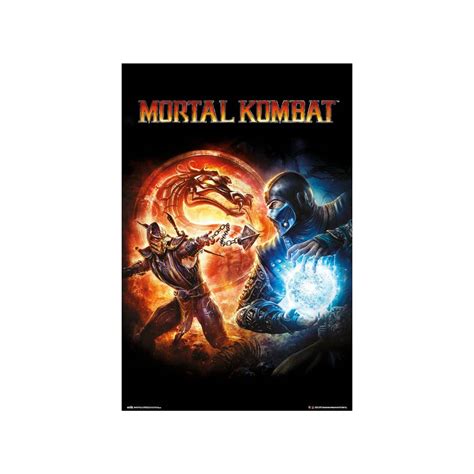 Poster Mortal Kombat 9 Videojuego Poster 61 X 915