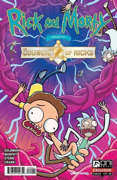 Rick And Morty Presents The Council Of Ricks 1d Oni Press Comic