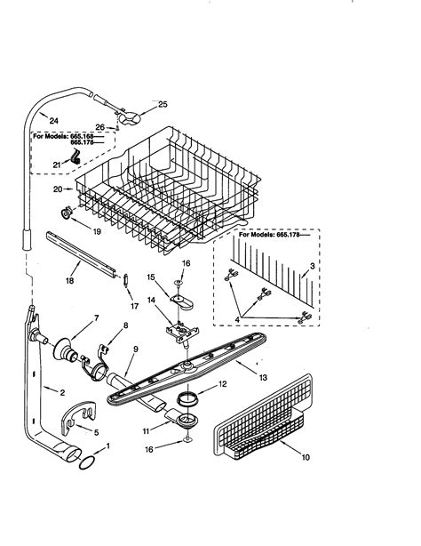 kenmore model 665 dishwasher manual