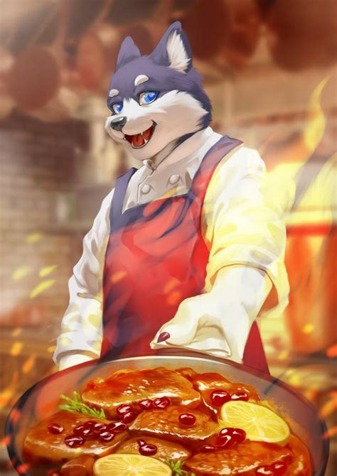 Husky Chef Furry