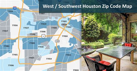Northwest Houston Zip Code Map Interactive Map