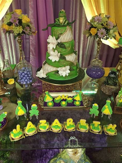 princess and the frog birthday party ideas photo 7 of 27 frog birthday party princess tiana