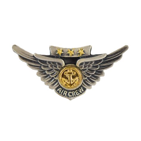 Combat Aircrew Wings Standard Finish Miniature The Marine Shop