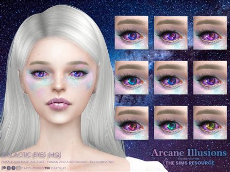 The Sims Resource Arcane Illusions Galactic Eyes