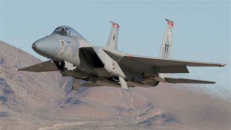 F15 Eagle Photographed At The 2006 Nellis Afb Aviation Nation Airshow