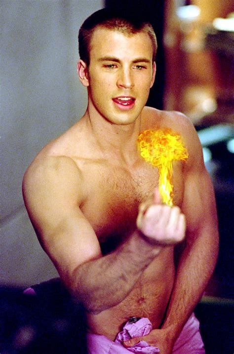 Chris Evans Fantastic Four The Hottest Shirtless Guys In Movies