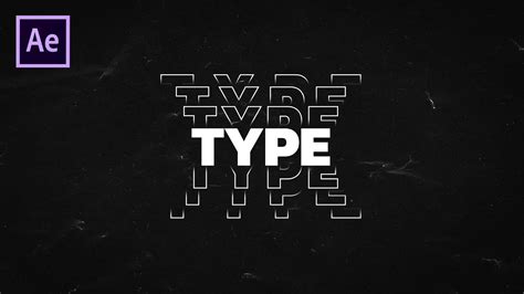 After Effects Tutorial Typography Text Animation In After Effects