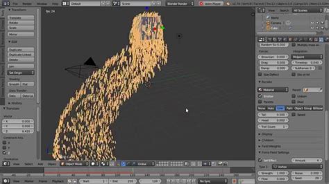 Blender Animation Tutorial Particle Systems Making ...