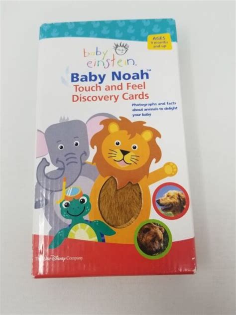 Baby Noah Touch And Feel Discovery Cards By Julie Aigner Clark And