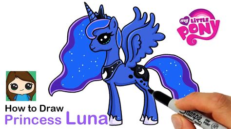 How To Draw Princess Luna Step By Step