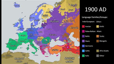 The History Of The European Languages 4000 Bc 2021 Ad Youtube