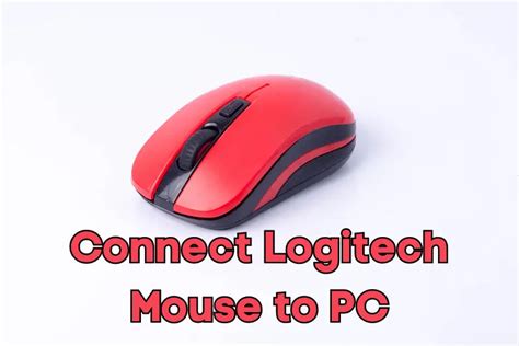 How To Connect A Logitech Wireless Mouse To Pc