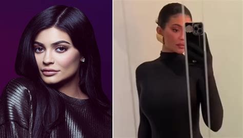 Kylie Jenner Puts Her Hourglass Figure On Display In Balenciagas Black