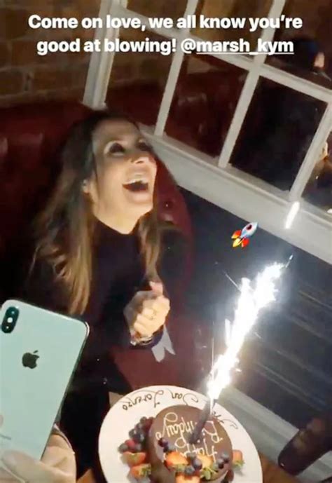 Kym Marsh Makes Fun Of Her Own Sex Tape At Celebrations For Her 43rd Birthday Best Lifestyle Buzz
