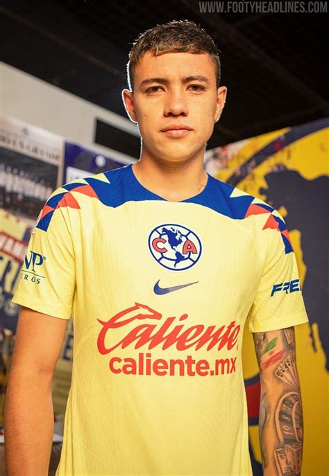 Return Of Big Center Crest Club America 23 24 Home And Away Kits