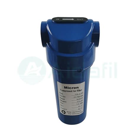 1 Micron 1ppm Condensed Compressed Air Coalescing Filter Housing Aida