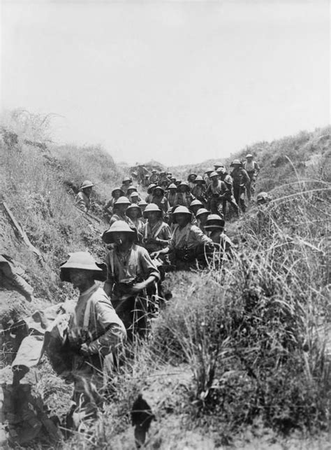 2nd Battalion Black Watch In Trenches On Brown Ridge After The Action