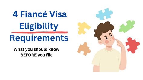 4 Fiance Visa Requirements Youtube