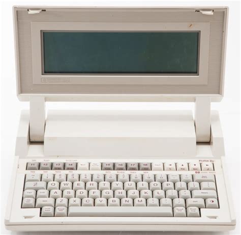 The Hp Portable Hps First Laptop Hewlett Packard History