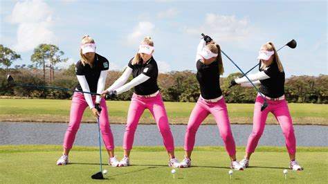 Ladies Golf Swing Sequence Aneka Golf