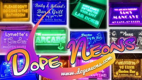 Dope Neons 3d Engraved Led Neon Signs Dopeneons Official
