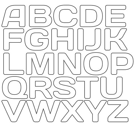 You combine letters to be able to spell out words the printable alphabet letters on our website come in different fonts for your own convenience. 7 Best Images of Free Printable Alphabet Cut Outs ...