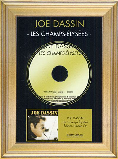 Champs Elysées Edition Limitée Joe Dassin Cd Album Achat And Prix Fnac