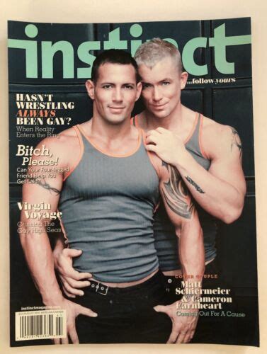 Instinct Magazine July August Feat Matt Schiermeier Cameron