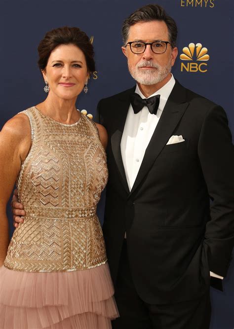 How Stephen Colbert Met His Wife Evelyn Mcgee Colbert