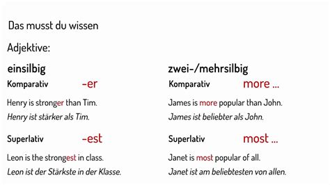 Im deutschen ist es schwieriger, da sie. Adverbien Unregelmäßig Englisch : Adjektive Steigern Leicht Gemacht Dank Duden Learnattack ...