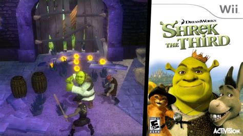 Shrek The Third Wii Gameplay Youtube