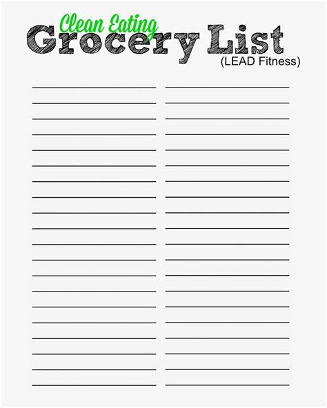 You may also see printable grocery list templates. Blank Grocery List | White Gold
