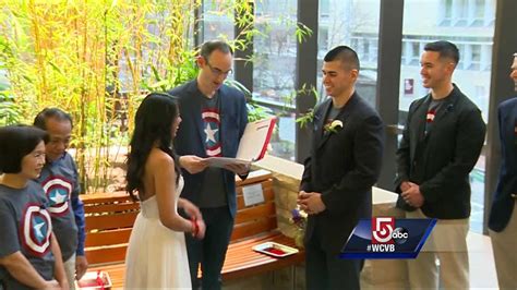 Couple Marries At Dana Farber After Brothers Cancer Diagnosis