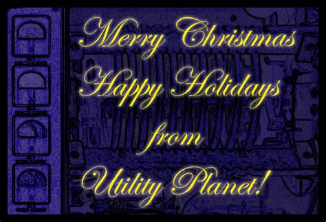 Utility Planet Merry Christmas From Utility Planet