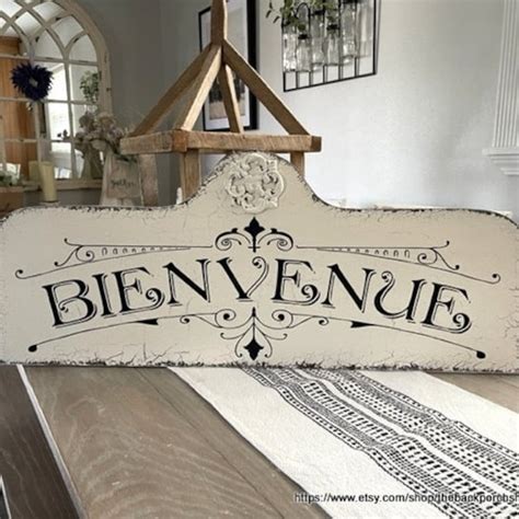 French Bienvenue Etsy