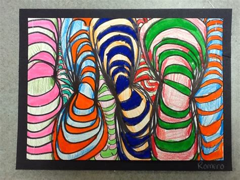 Whats Happening In The Art Room 5th Grade Op Art