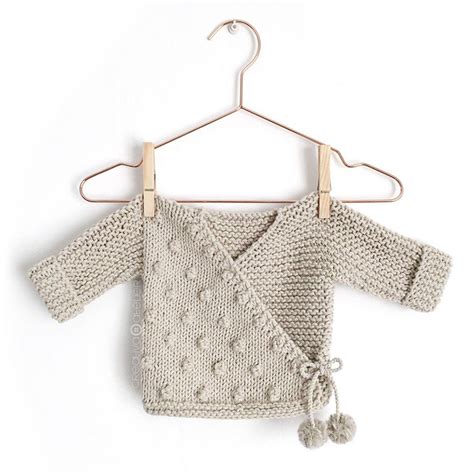 Knitted Kimono Jacket Nur Baby Knitting Pattern And Tutorial Free