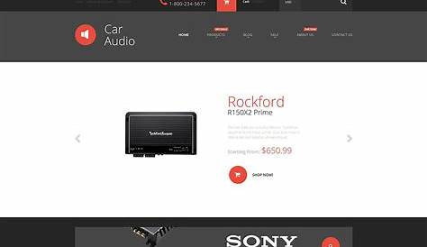 Car Audio Shopify Theme