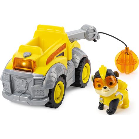Buy Paw Patrol Mighty Pups Super Paws Rubbles Deluxe Vehicle With
