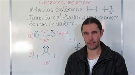 In this experiment the molecular weight (molar mass) of carbon dioxide will be determined. Aula 12 - Geometria molecular - CO2, H2O e BF3 - YouTube