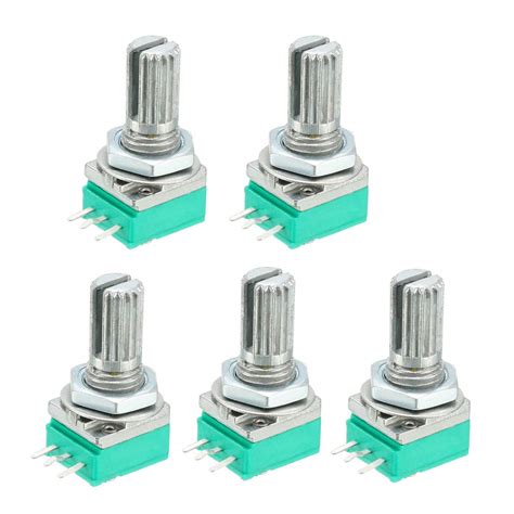 Variable Resistors Uxcell Wh148 Potentiometer With Switch 100k Ohm
