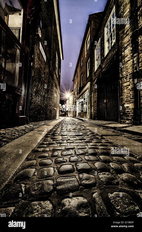 The Shambles York Yorkshire England Uk Europe Cobbled Streets Old