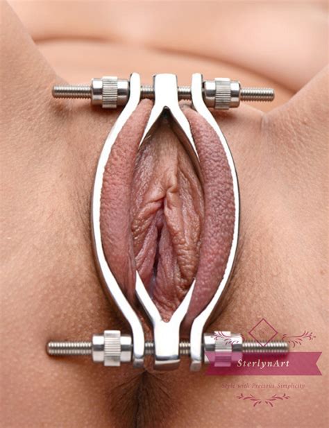 Einstellbare Pussy Clamp 925 Solid Sterling Silber BDSM Sex Etsy