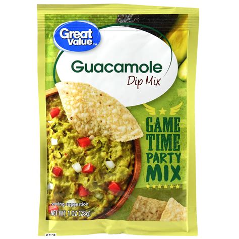 Great Value Guacamole Dip Mix 1 Oz