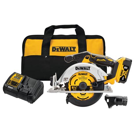 20v Max 6 12 In Brushless Cordless Circular Saw Kit Dcs565p1 Dewalt