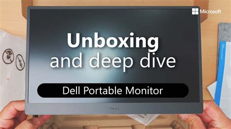 Dell Portable Monitor The Ultimate Laptop Companion Youtube