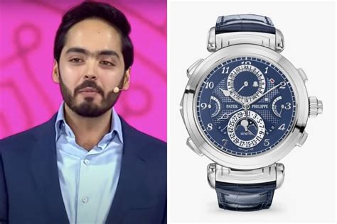 Anant Ambani Wears The Costliest Watch In The World Actual Price Will